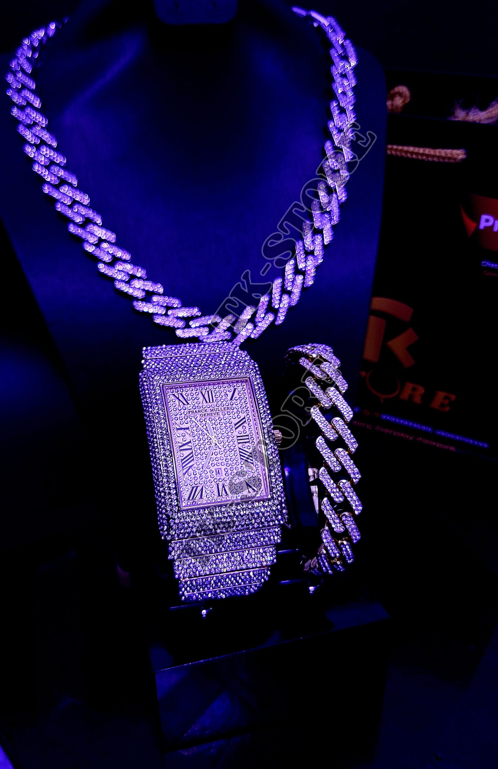 Watch on wrist